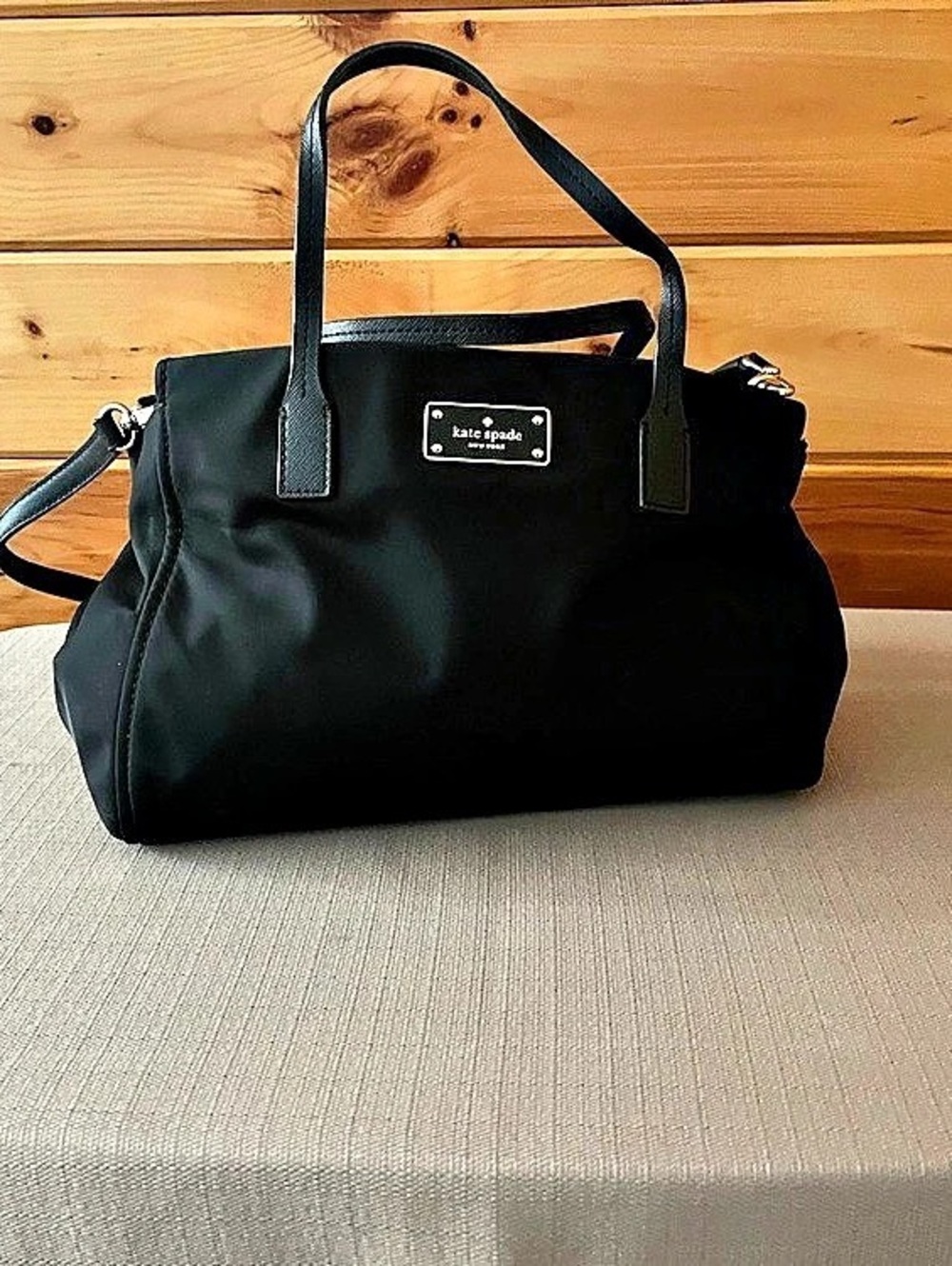 kate spade new york Dash Nylon Tote Bag Black